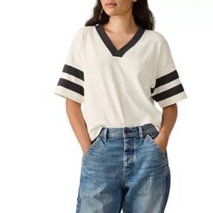 Faherty Sunwashed Varsity Tee Size Large